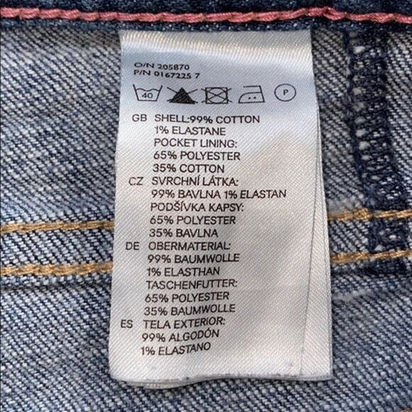 L.O.G.G. by H&M Short Rolled Hem Denim Shorts | Sz 28 - Picture 4 of 5